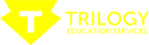 Trilogy logo in yellow.
